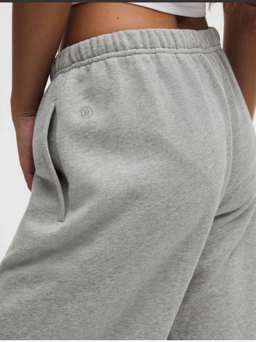 Lululemon Womens Steady State Jogger Heathered Core Medium Grey